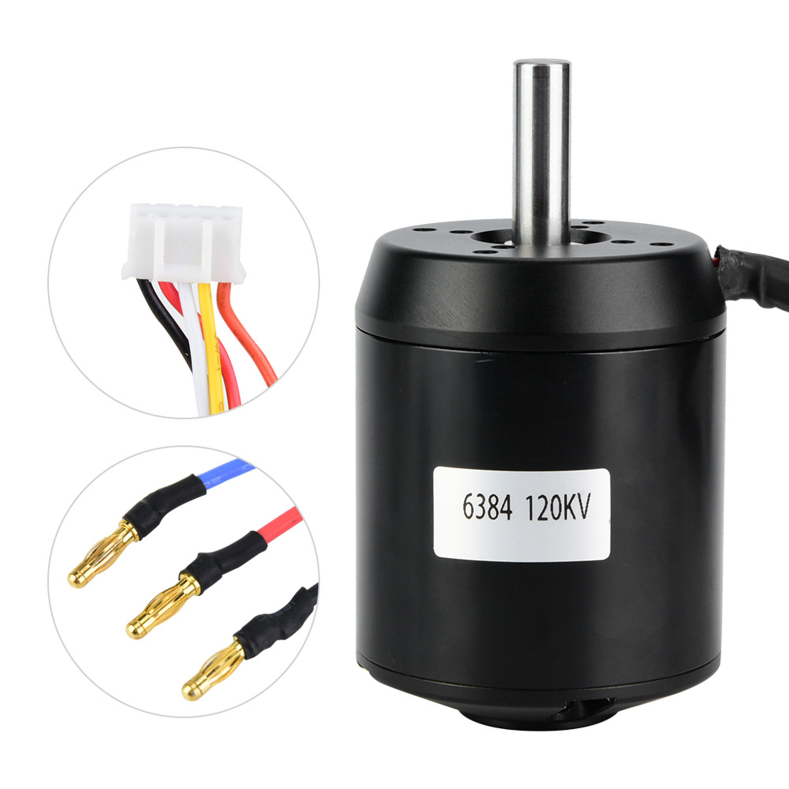 6384 120KV BLDC Outrunner Fırç - 6384 Brushless Motor Sensored incelemesi ve fiyatı