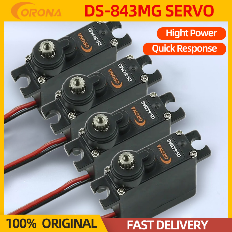 4 adet Corona DS843MG dijital  - Brushless Motor Thrust Test Stand incelemesi ve fiyatı