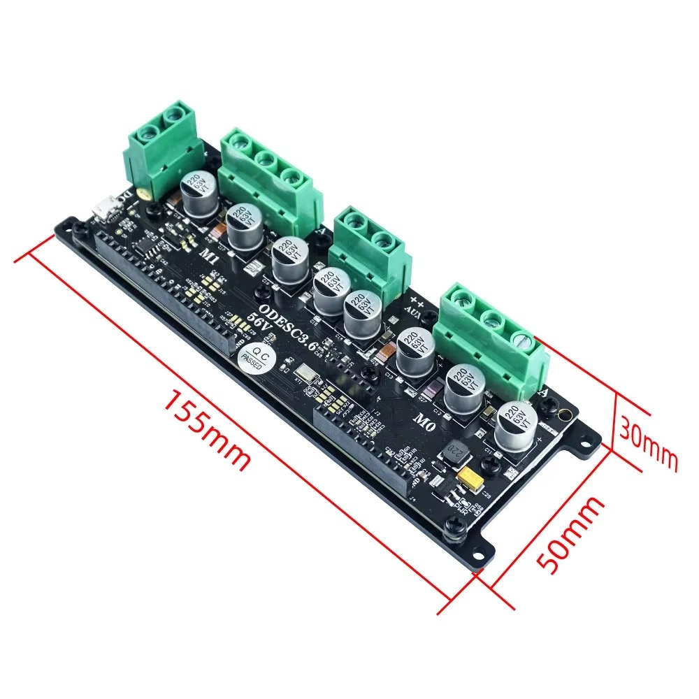 SmCpOdesc3.6, Yüksek Performan - Odrive Dual Brushless Motor Controller incelemesi ve fiyatı