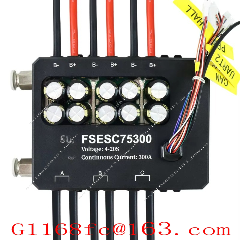 FSESC 75300 Vesc tabanlı Yükse - Vesc 75300 High Current Esc incelemesi ve fiyatı
