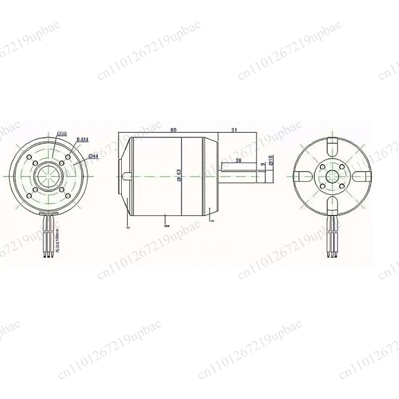 6384 150KV 200KV Sensörlü Fırç - 6384 Brushless Motor Sensored incelemesi ve fiyatı